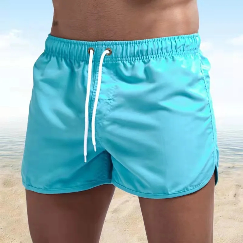 Mens Swim Trunks with Mesh Lin - Swim Trunk Quick Dry ulasan dan harga
