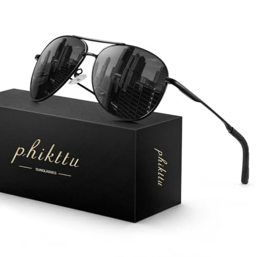Sunglasses Men Polarized Aviat - Sunglasses Aviator Polarized ulasan dan harga