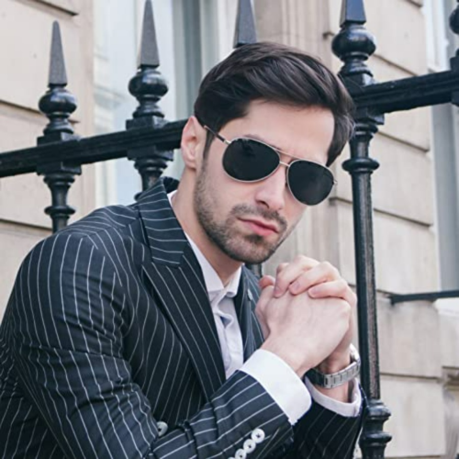 Sunglasses Men Polarized Aviat - Sunglasses Aviator Polarized ulasan dan harga