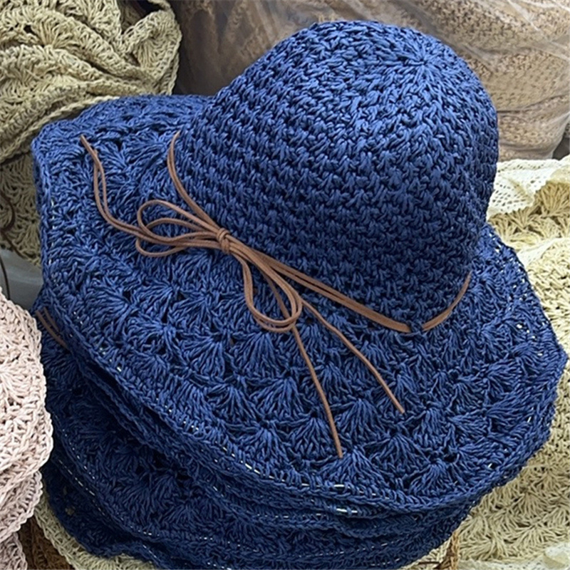 Handwoven Straw Sun Hat – Wome - Bucket Hat Straw ulasan dan harga