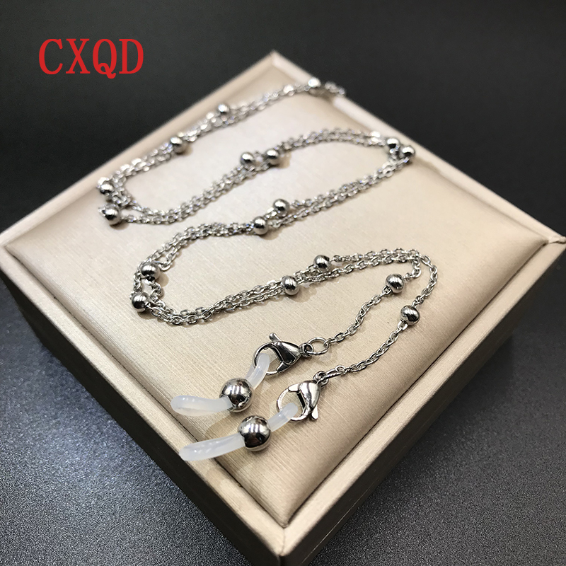 Stainless Steel Gold Silver Co - Sunglass Retainer Cord ulasan dan harga