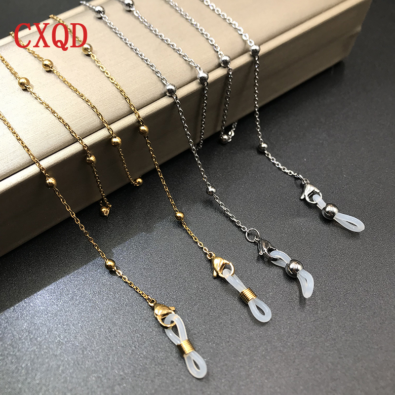 Stainless Steel Gold Silver Co - Sunglass Retainer Cord ulasan dan harga
