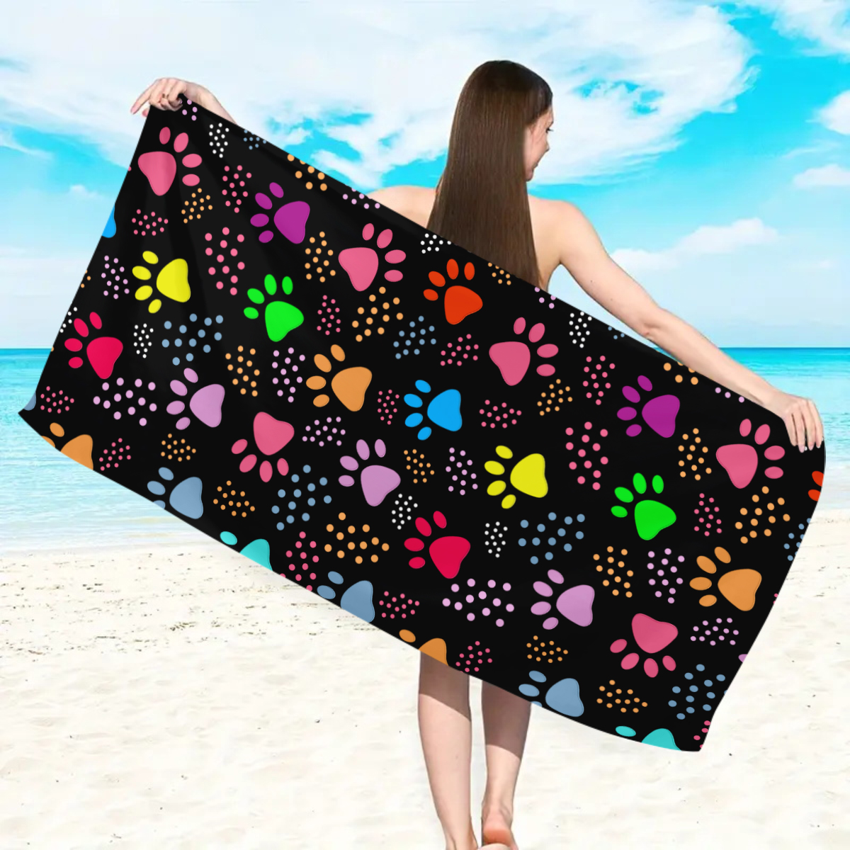 1pc Bohemian Large Beach Towel - Beach Towel Large ulasan dan harga