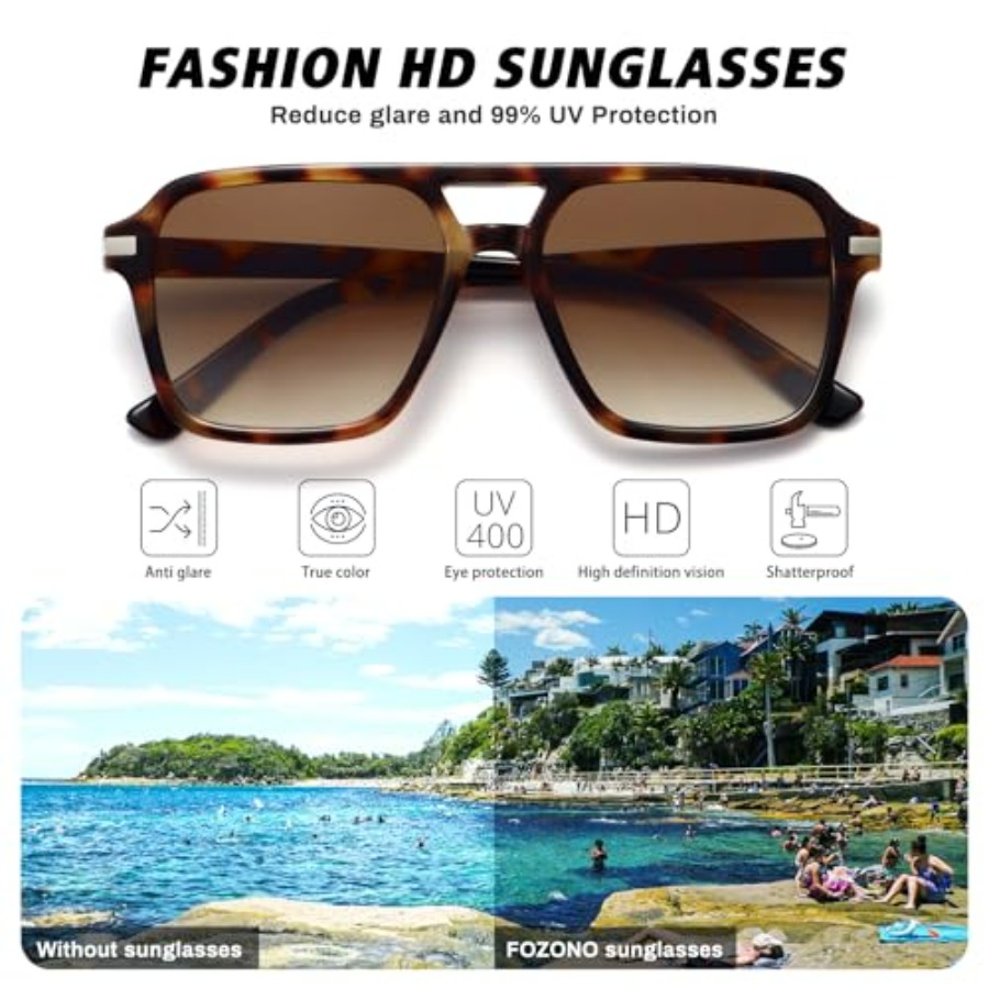 Retro Aviator Sunglasses for W - Sunglasses Aviator Polarized ulasan dan harga