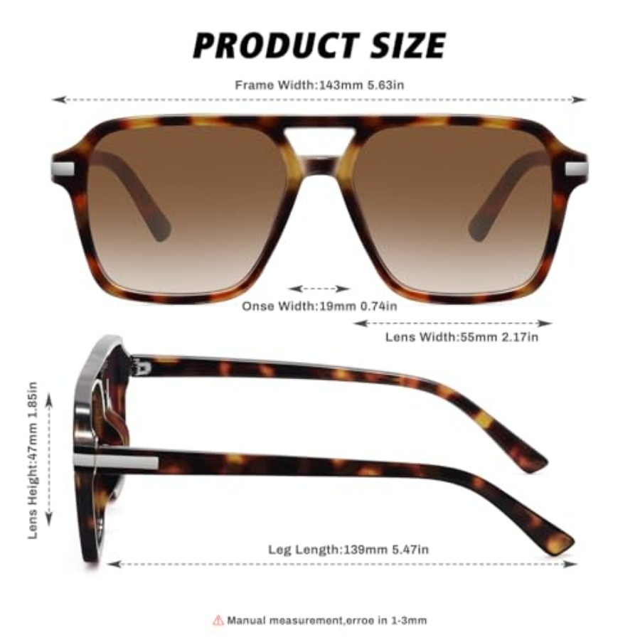 Retro Aviator Sunglasses for W - Sunglasses Aviator Polarized ulasan dan harga