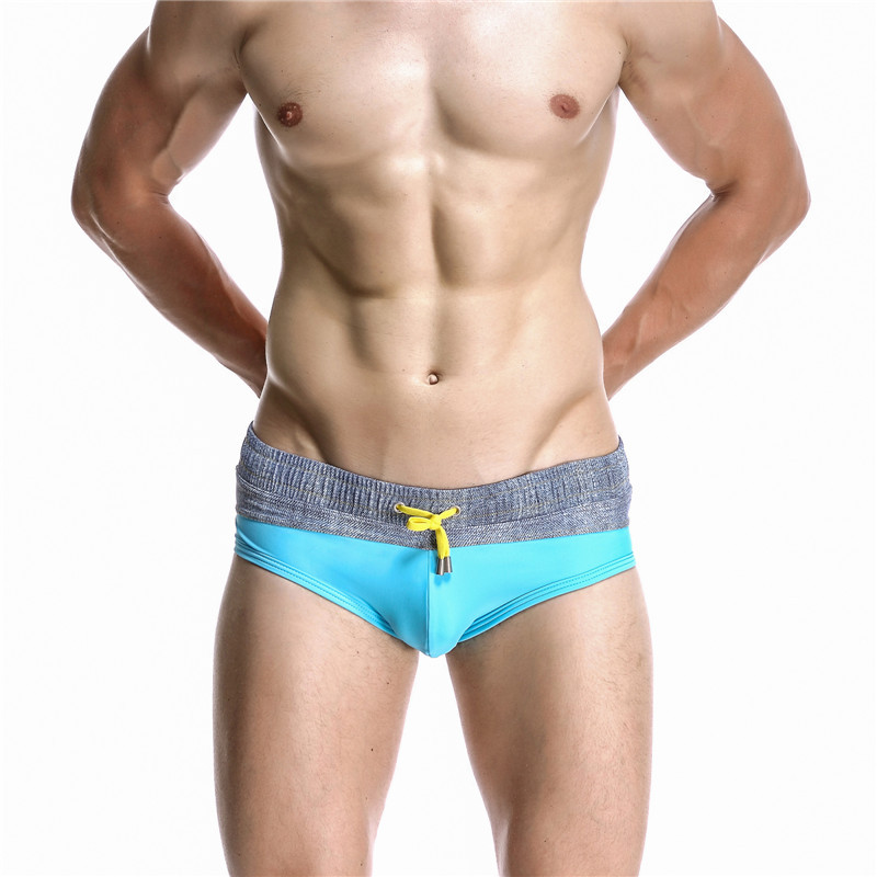 Mens Color Blocking Swimming B - Swim Trunk Quick Dry ulasan dan harga