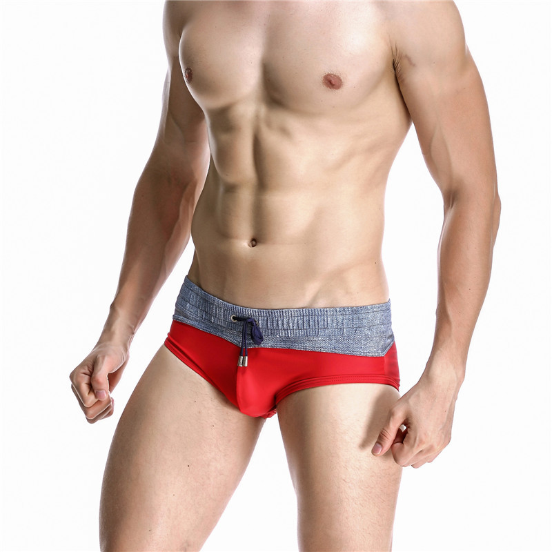 Mens Color Blocking Swimming B - Swim Trunk Quick Dry ulasan dan harga