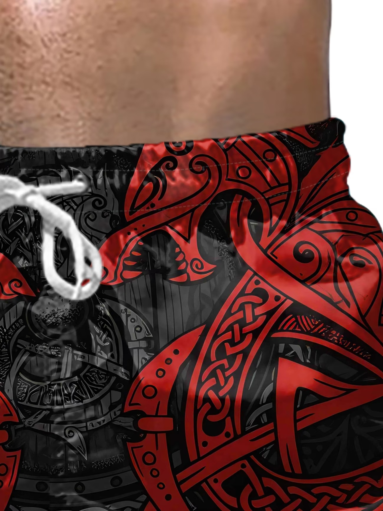 Men Viking Celtic Dragon Triba - Trunks Board Surf ulasan dan harga