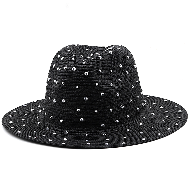 Luxury diamond Panama Soft Sha - Bucket Hat Straw ulasan dan harga