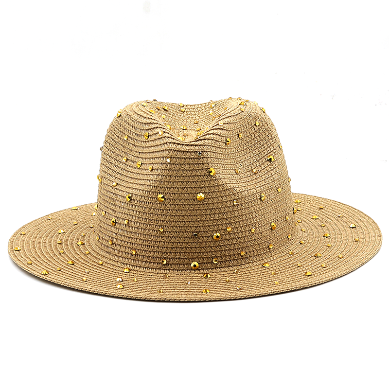 Luxury diamond Panama Soft Sha - Bucket Hat Straw ulasan dan harga
