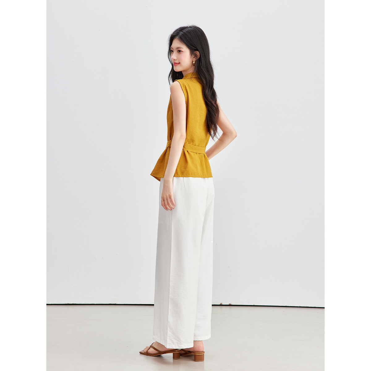 VIMLY Women Summer Commuter Su - Shirt Camp Collar ulasan dan harga