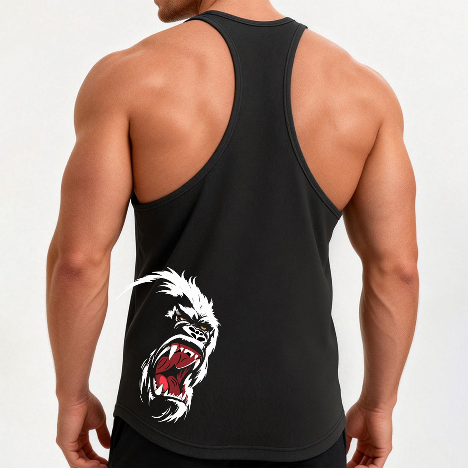 Tank Top Men Quick Dry Y-Back  - Tank Top Muscle ulasan dan harga