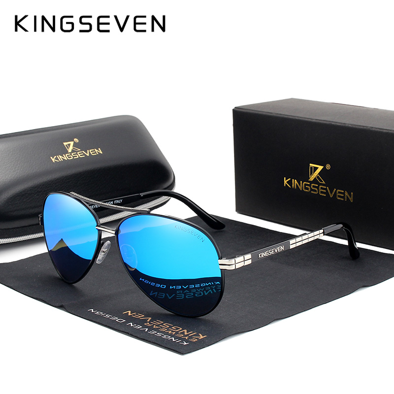 KINGSEVEN 2024 New Design Avia - Sunglasses Aviator Polarized ulasan dan harga