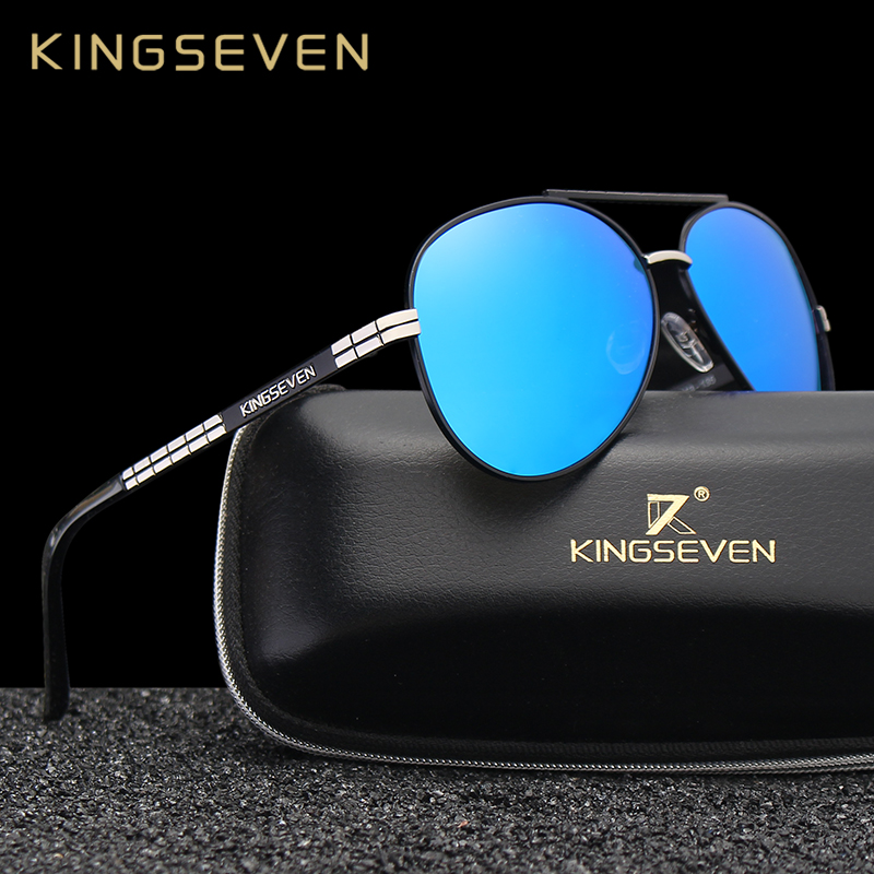 KINGSEVEN 2024 New Design Avia - Sunglasses Aviator Polarized ulasan dan harga