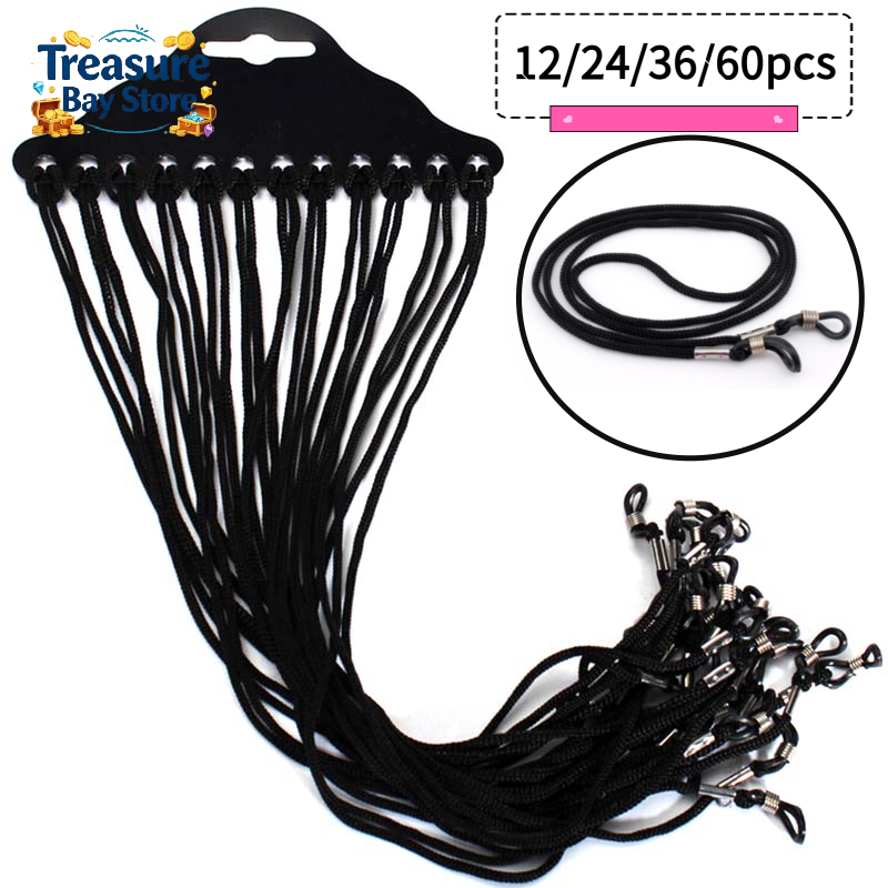 12/24/36/60pcs Eyeglass Cord B - Sunglass Retainer Cord ulasan dan harga