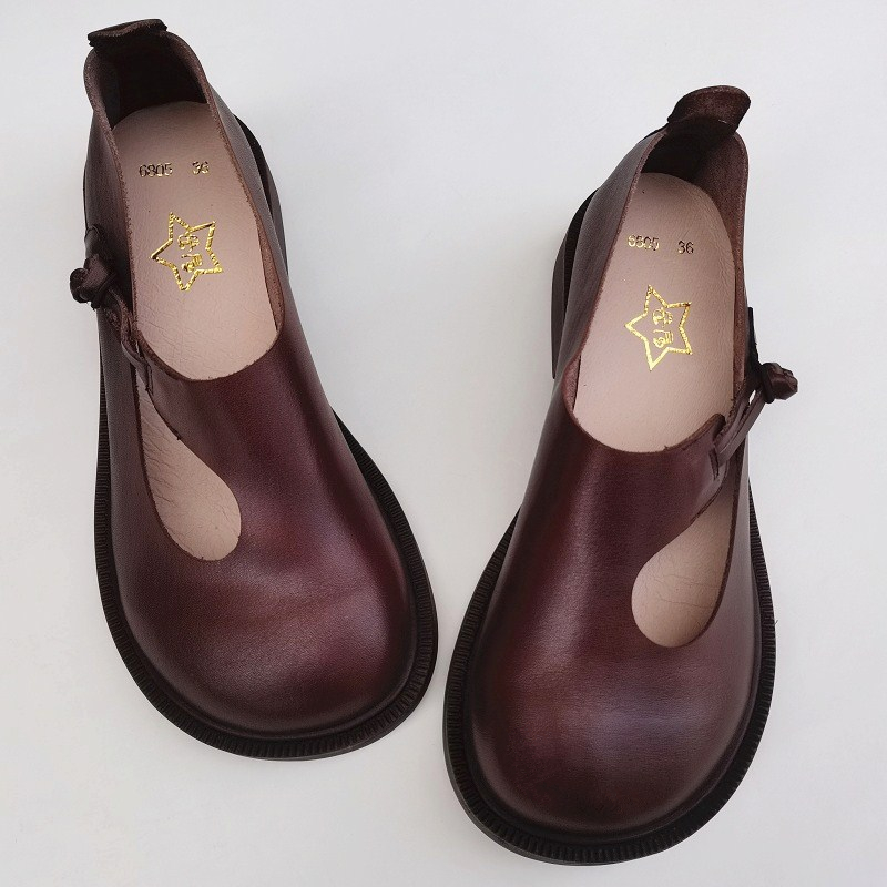 Careaymade-Genuine Leather Big - Casual Sandal Leather ulasan dan harga