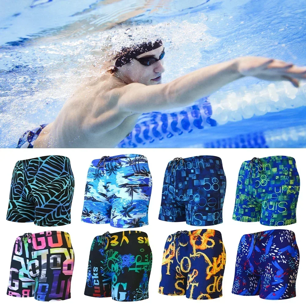 Men's Print Quick Dry Swimwear - Swim Trunk Quick Dry ulasan dan harga
