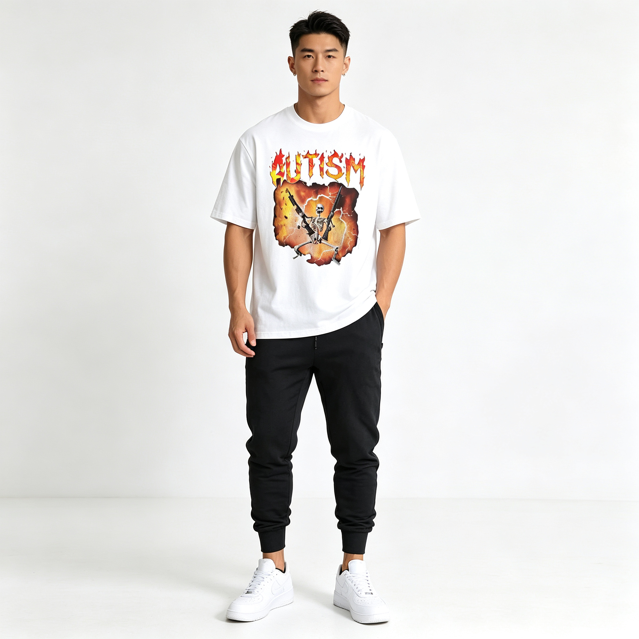 Men's Vintage Graphic T-Shirt  - Tee Graphic Print ulasan dan harga