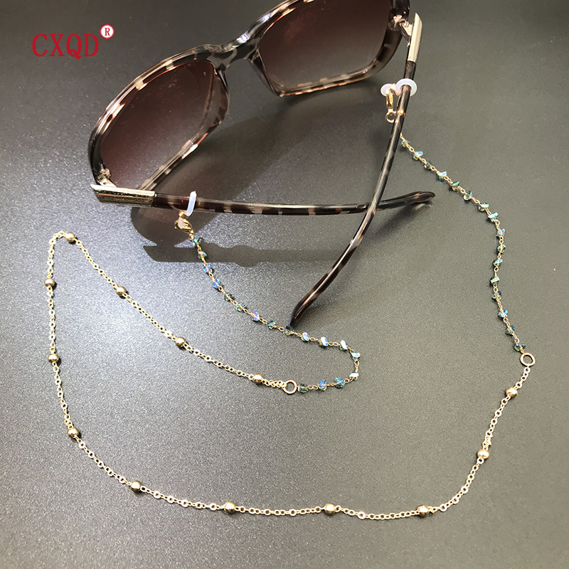 Colorful Triangular Glass Bead - Sunglass Retainer Cord ulasan dan harga