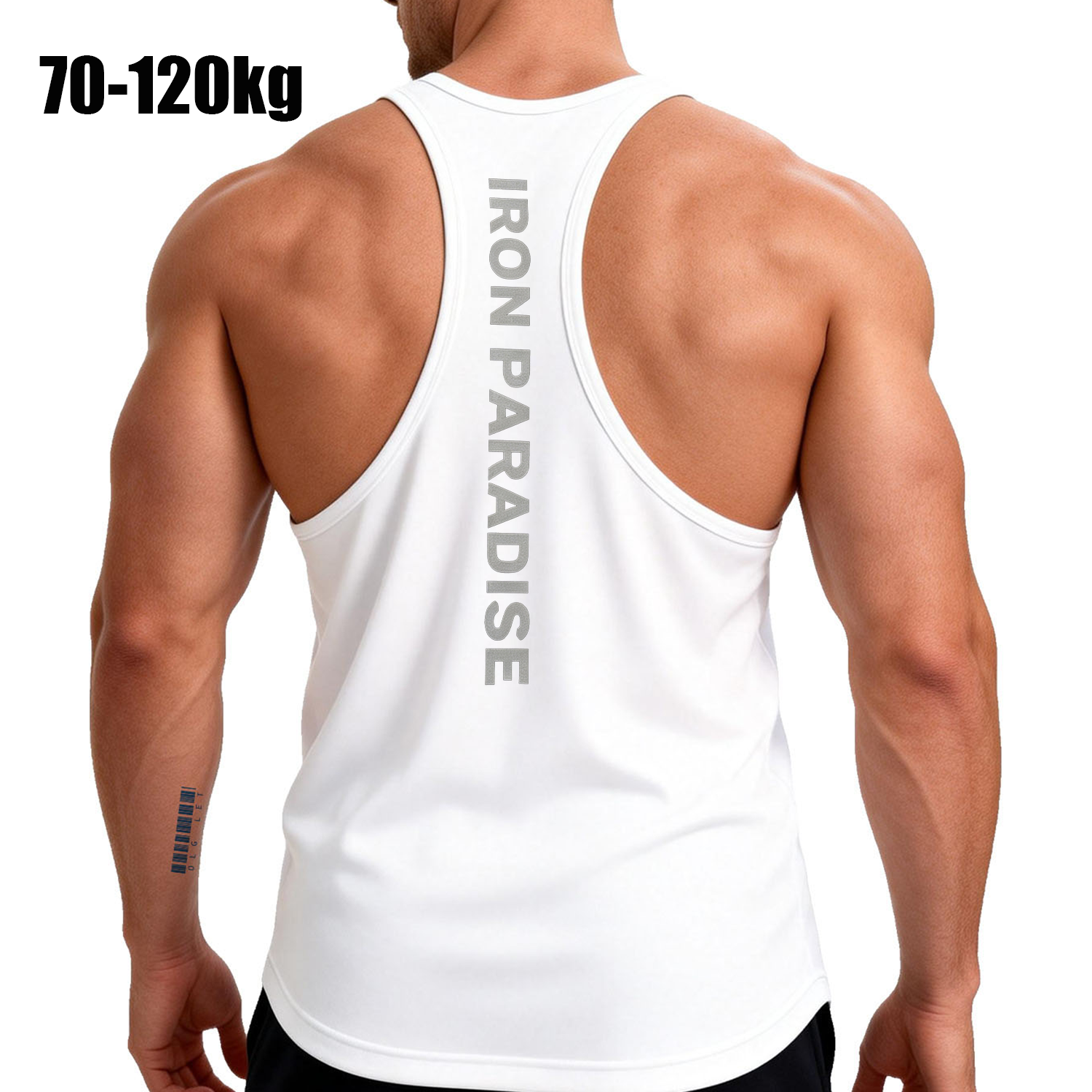 Men Oversized Y-Back Tank Top  - Tank Top Muscle ulasan dan harga