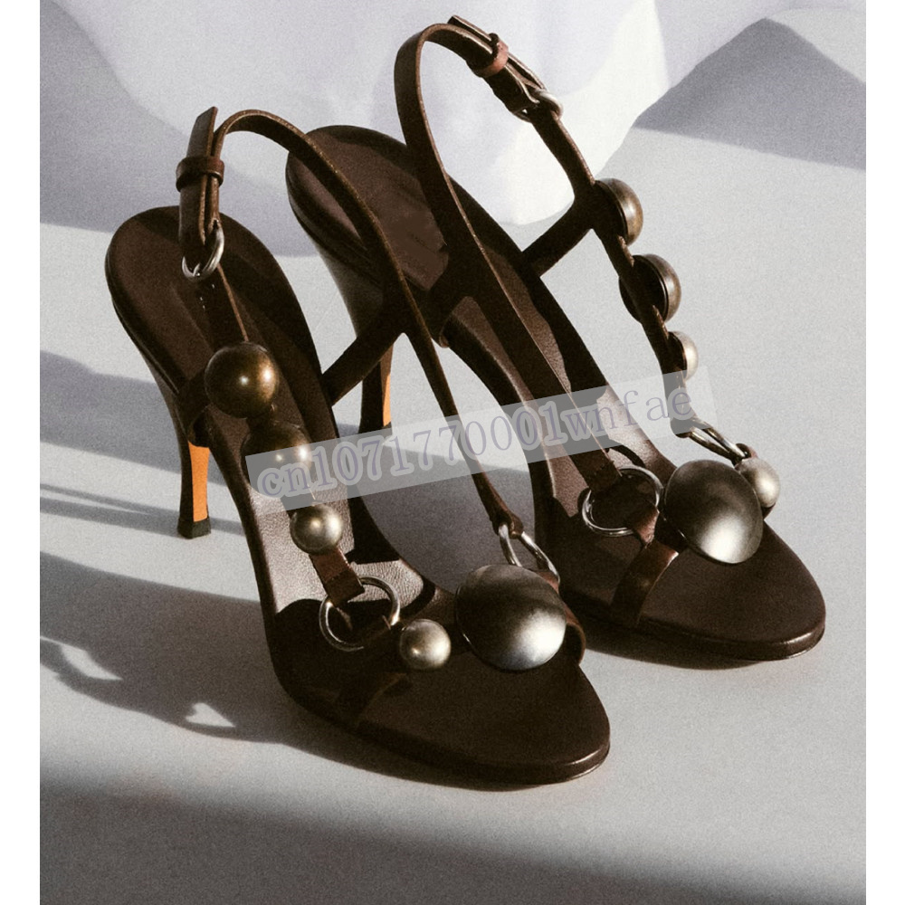 Women Brown Leather Slingback  - Casual Sandal Leather ulasan dan harga