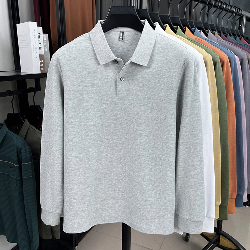 100% Pure Cotton Autumn Winter - Polo Shirt Pique ulasan dan harga